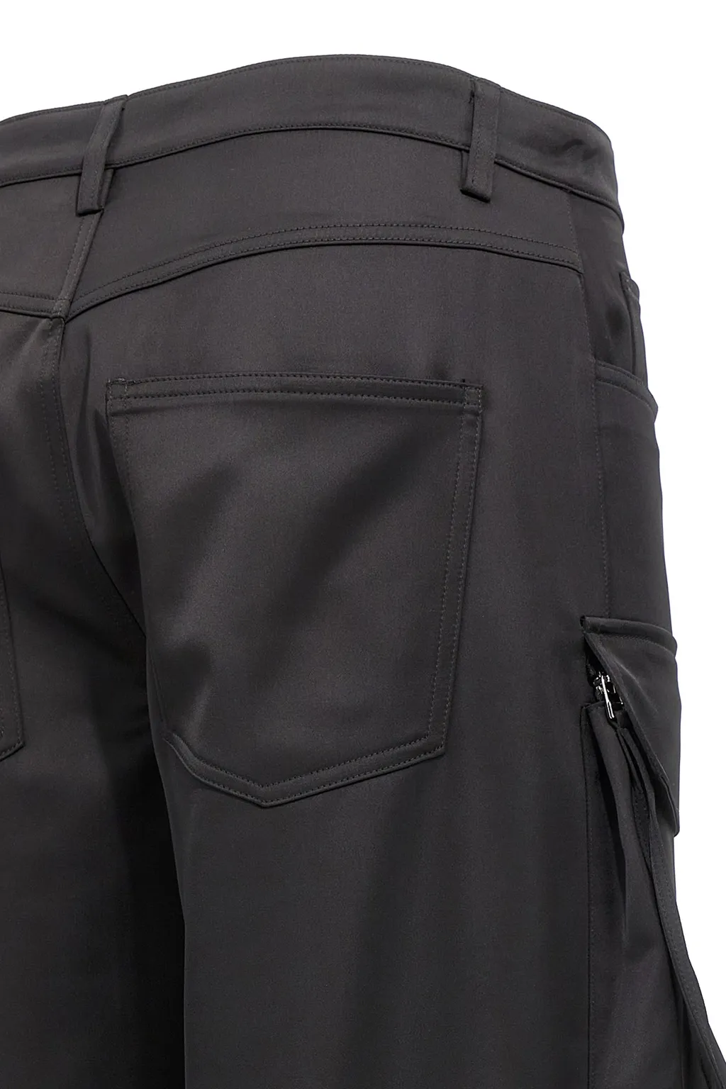 Straight Leg Cargo Pocket Trousers