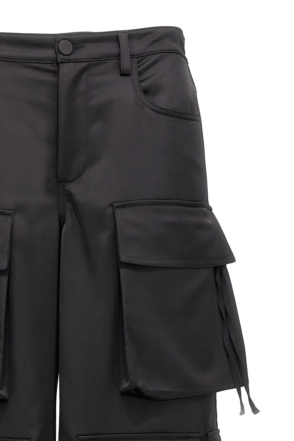Straight Leg Cargo Pocket Trousers