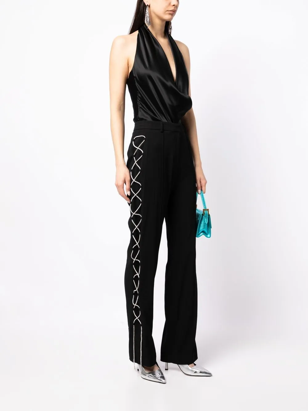 Stretch Straight Leg Pants