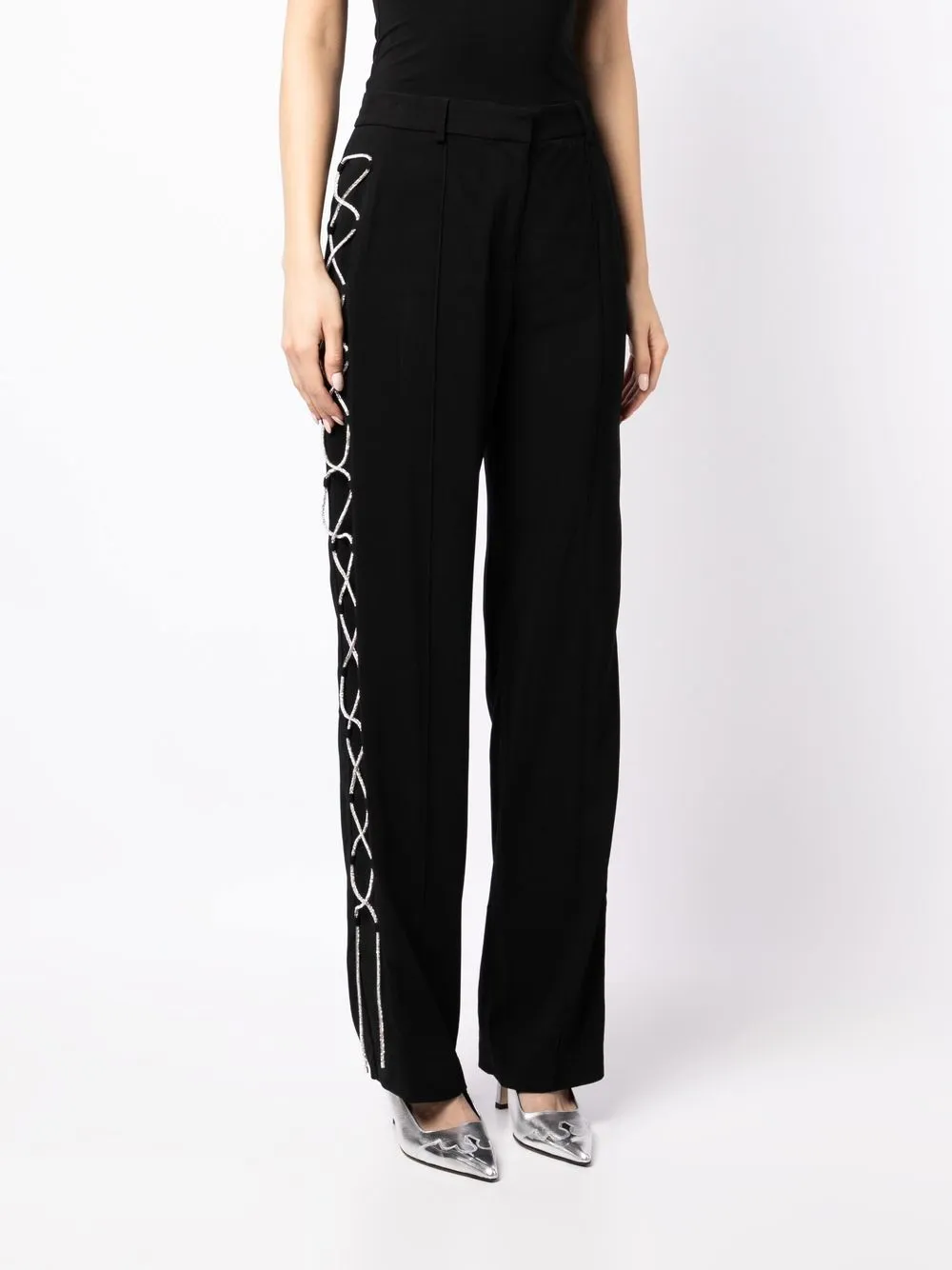 Stretch Straight Leg Pants