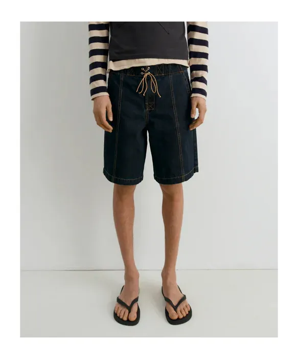 Relaxed Fit Drawstring Shorts