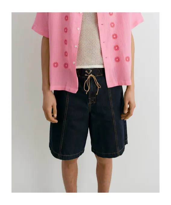 Relaxed Fit Drawstring Shorts