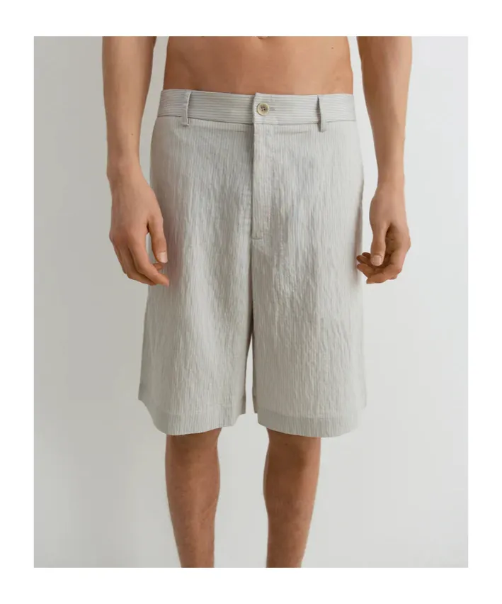 Nicolas Pinstripe Shorts