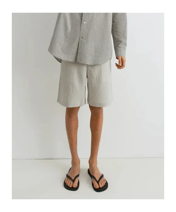 Nicolas Pinstripe Shorts