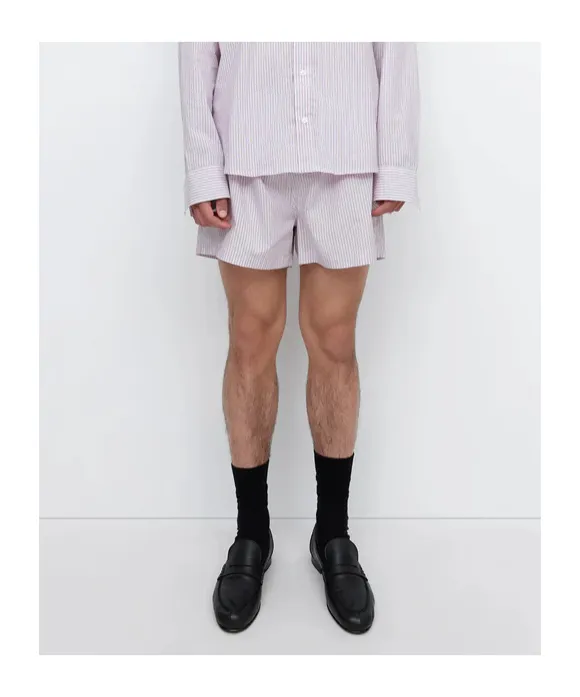 Embroidered Pyjama Shorts