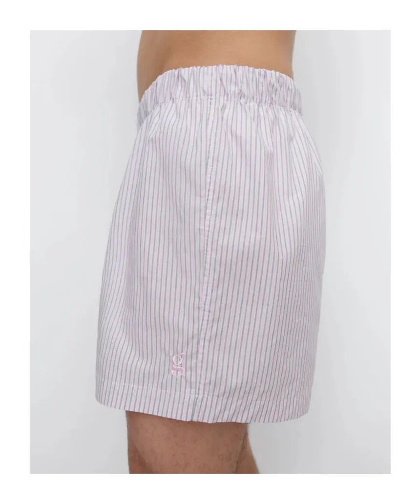 Embroidered Pyjama Shorts