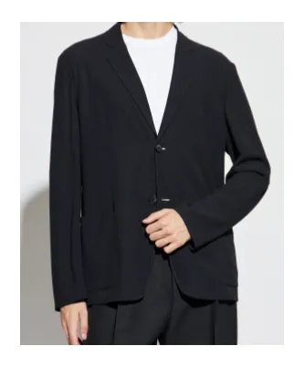 Single-Breasted Long-Sleeved Jacket