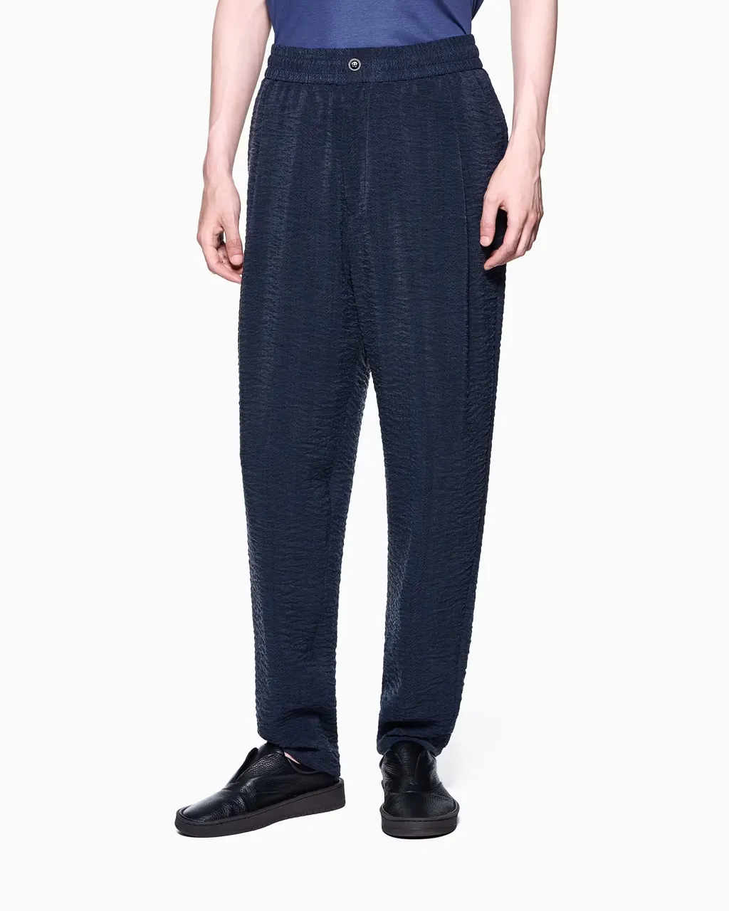 Button Detailed Straight Leg Trousers