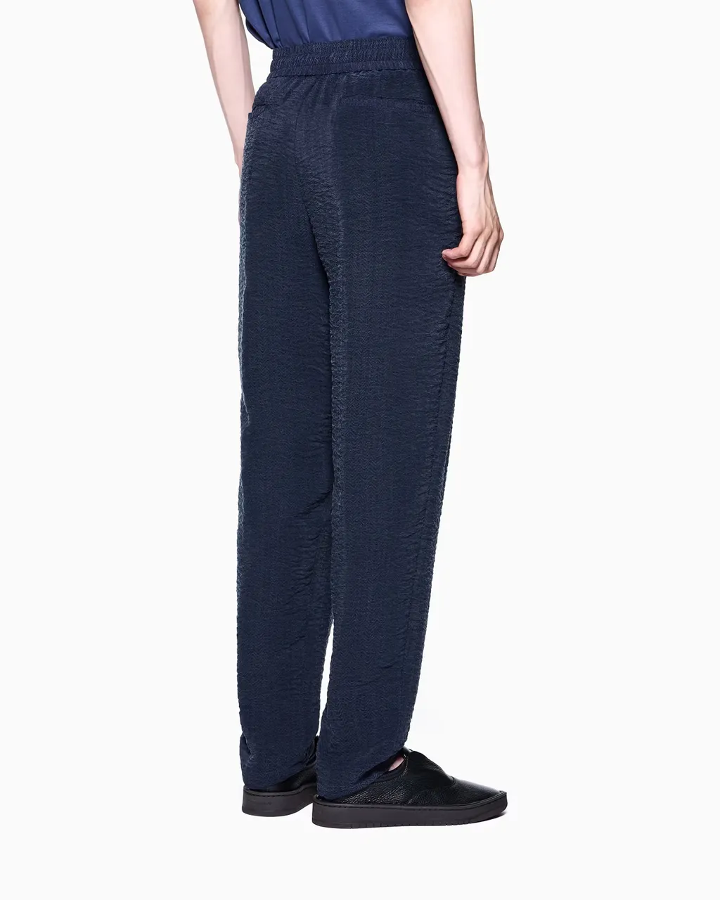 Button Detailed Straight Leg Trousers