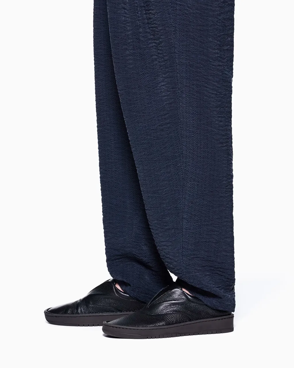 Button Detailed Straight Leg Trousers