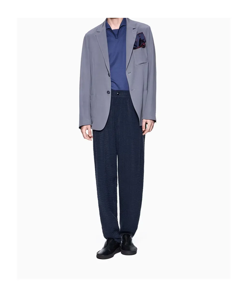 Button Detailed Straight Leg Trousers
