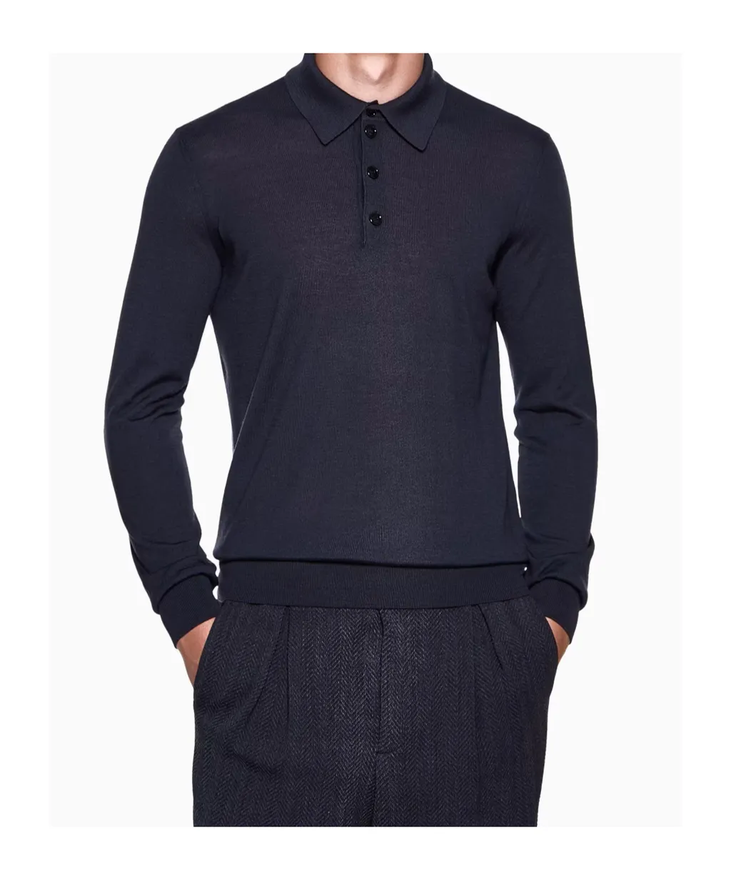 Wool Polo Shirt