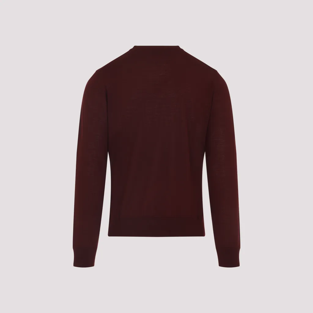 Crew-Neck Wool Sweater