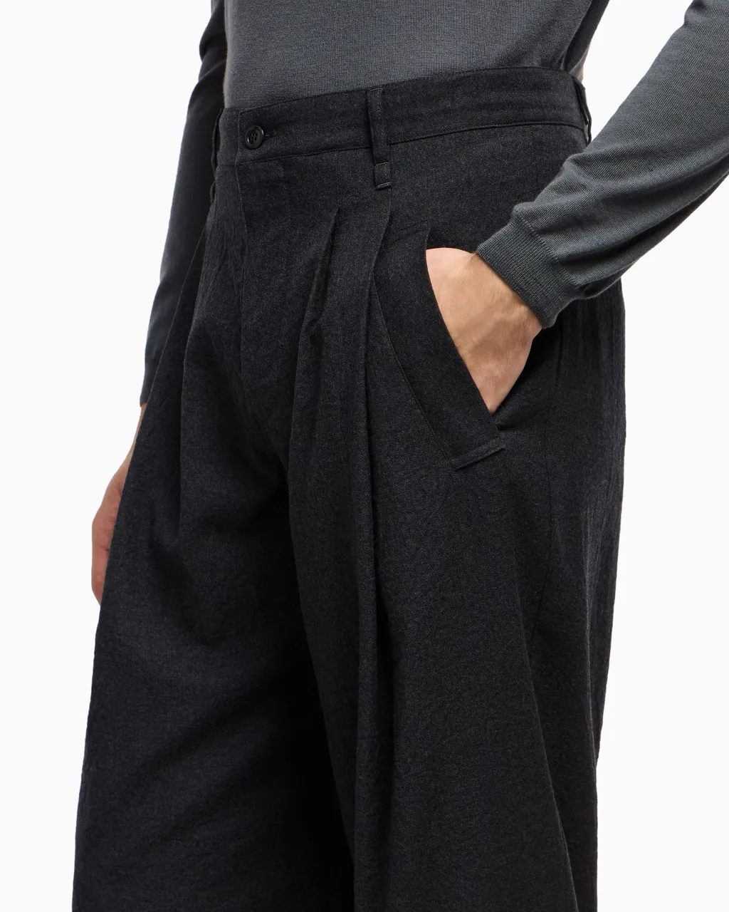 Wool Casual Pants