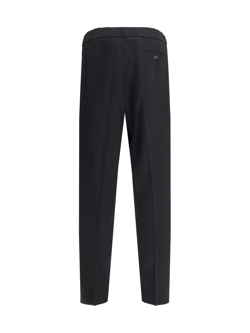Elastic Waist Casual Pants