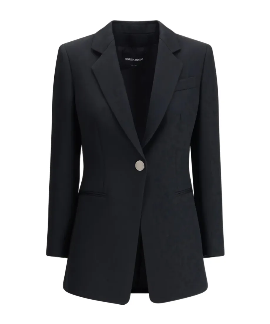 Long-Sleeved Suit Jacket