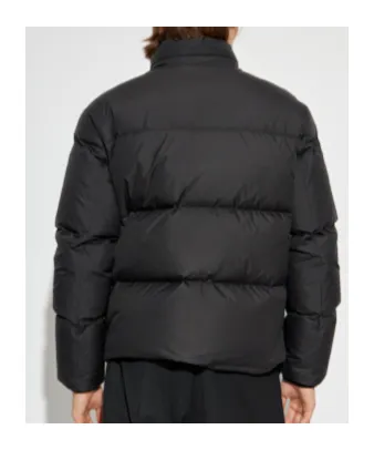Logo-Embroidered Quilted Jacket
