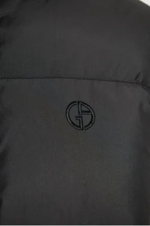 Logo-Embroidered Quilted Jacket