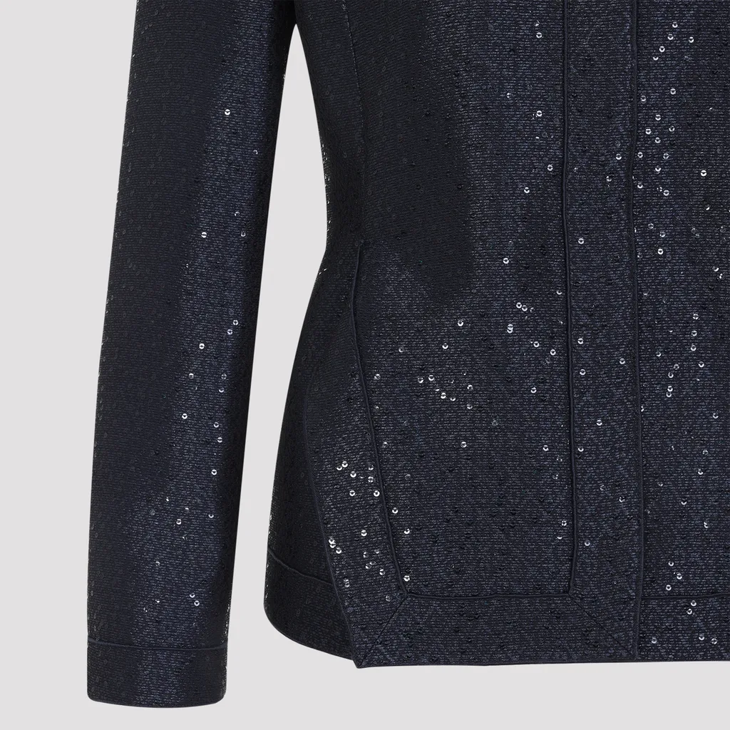 Sequin-Embellished Jacket