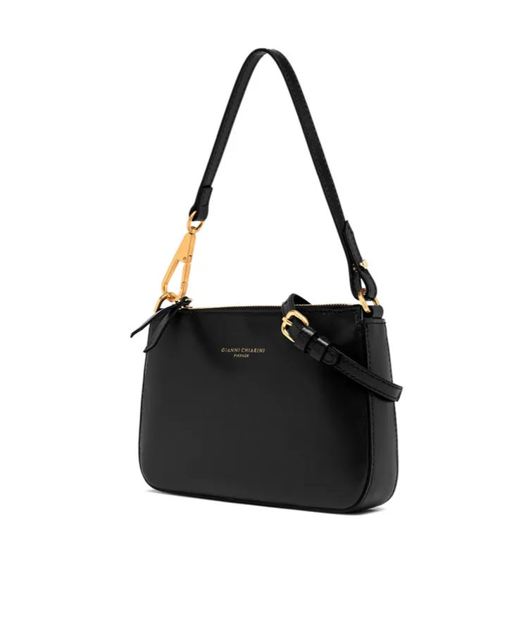 Zippered Shoulder Bag