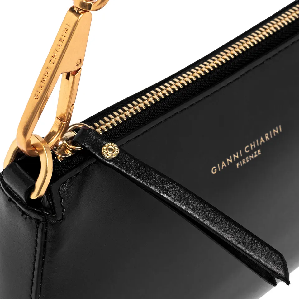 Zippered Shoulder Bag