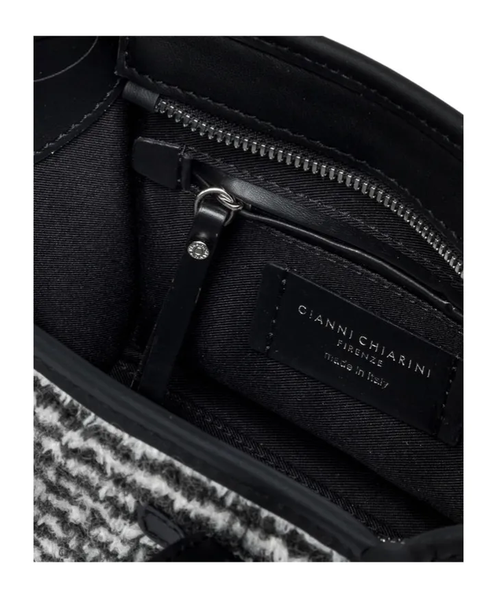 Miss Marcella Striped Tote Bag