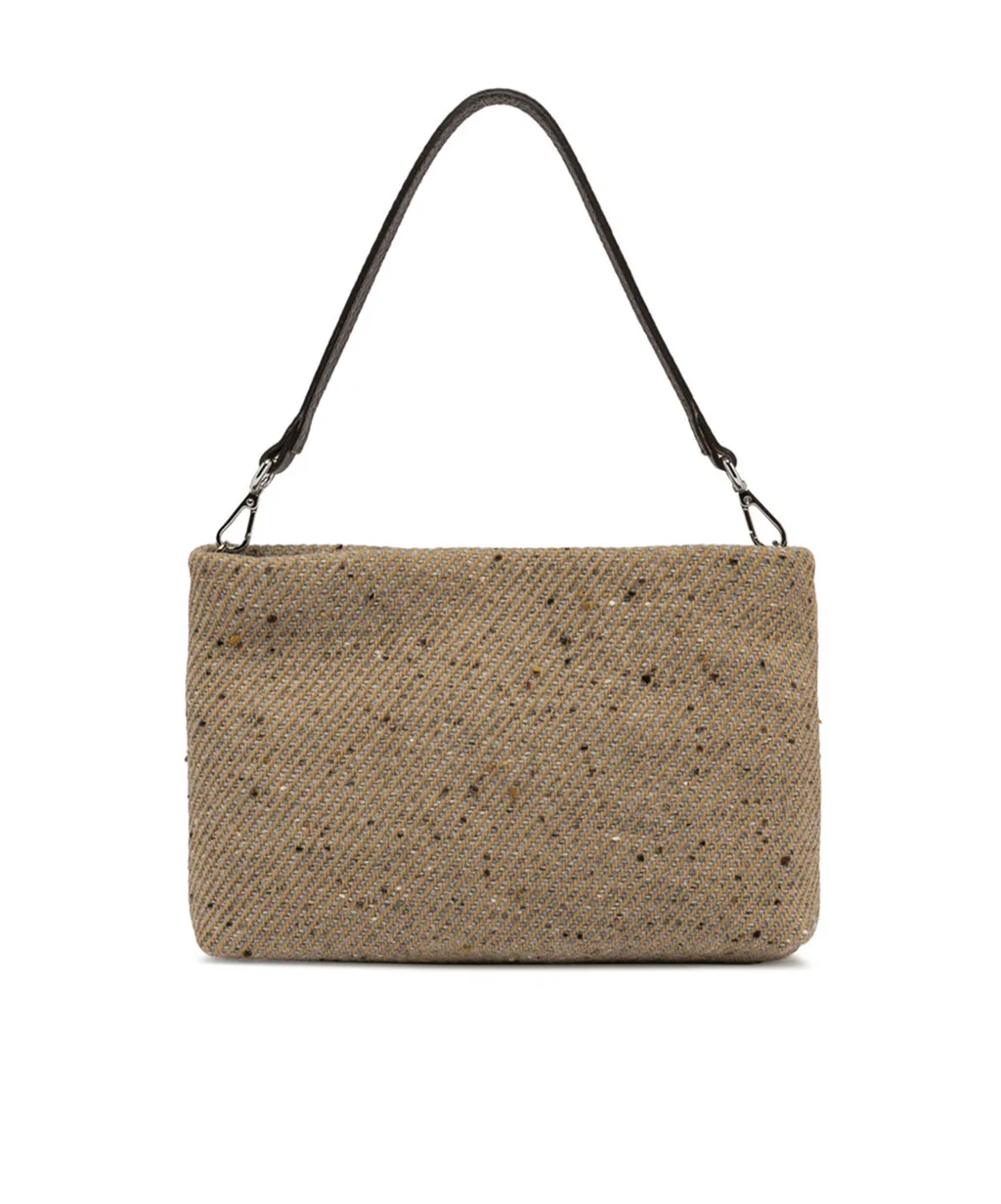 Zippered Shoulder Bag