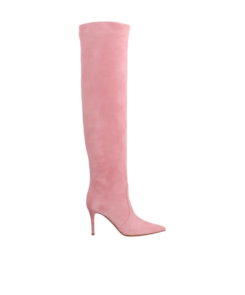 90Mm Hansen Suede Knee-High Boots