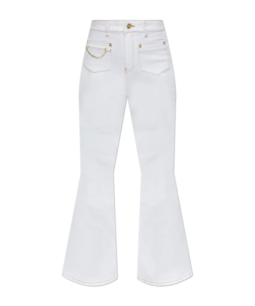 Flared Leg Jeans