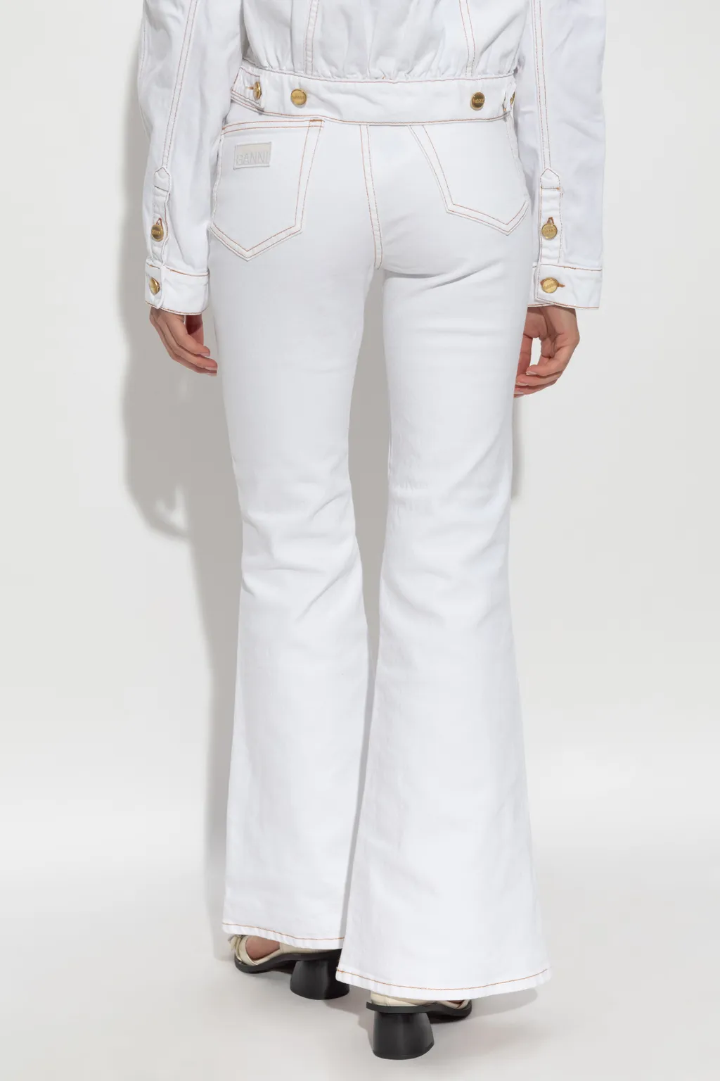 Flared Leg Jeans