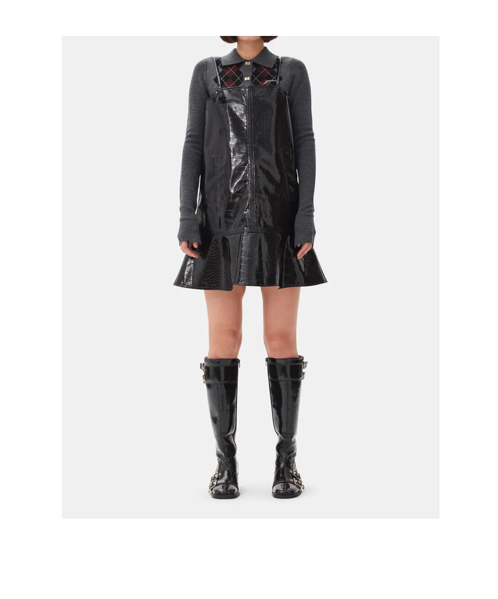 Future Coated Mini Dress