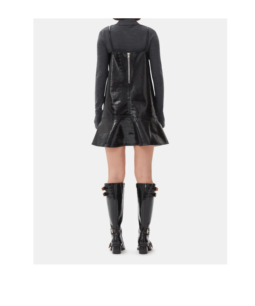 Future Coated Mini Dress