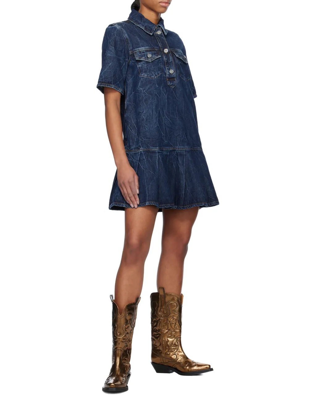 Denim Mini Dress