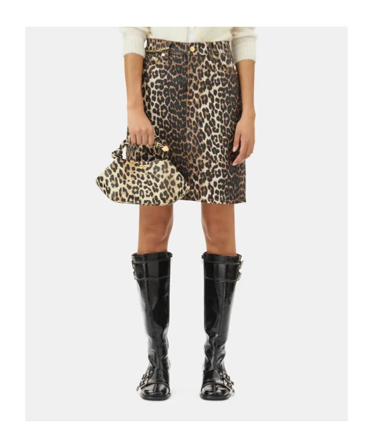Skirt With Animal Print