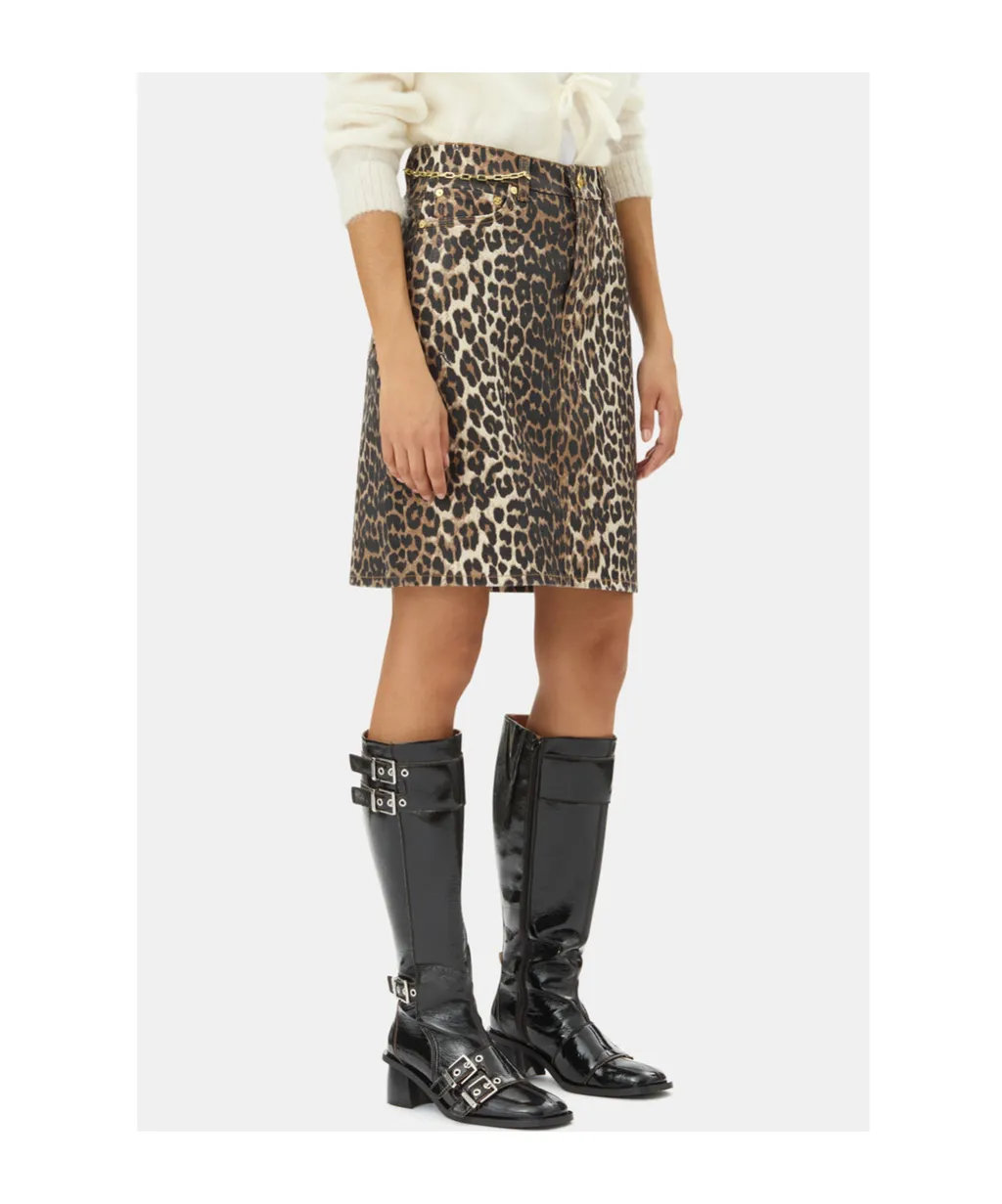 Skirt With Animal Print