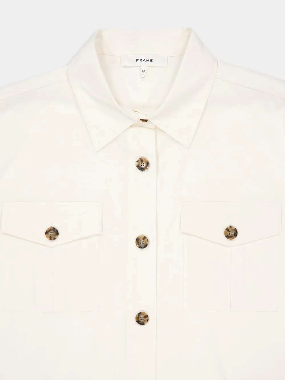 Patch-Pocket Cotton Shirt