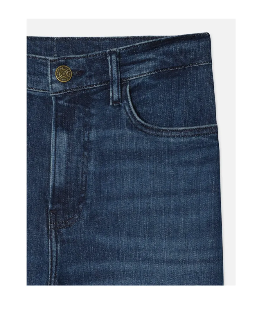 Le Easy Flare Side Slit Jeans
