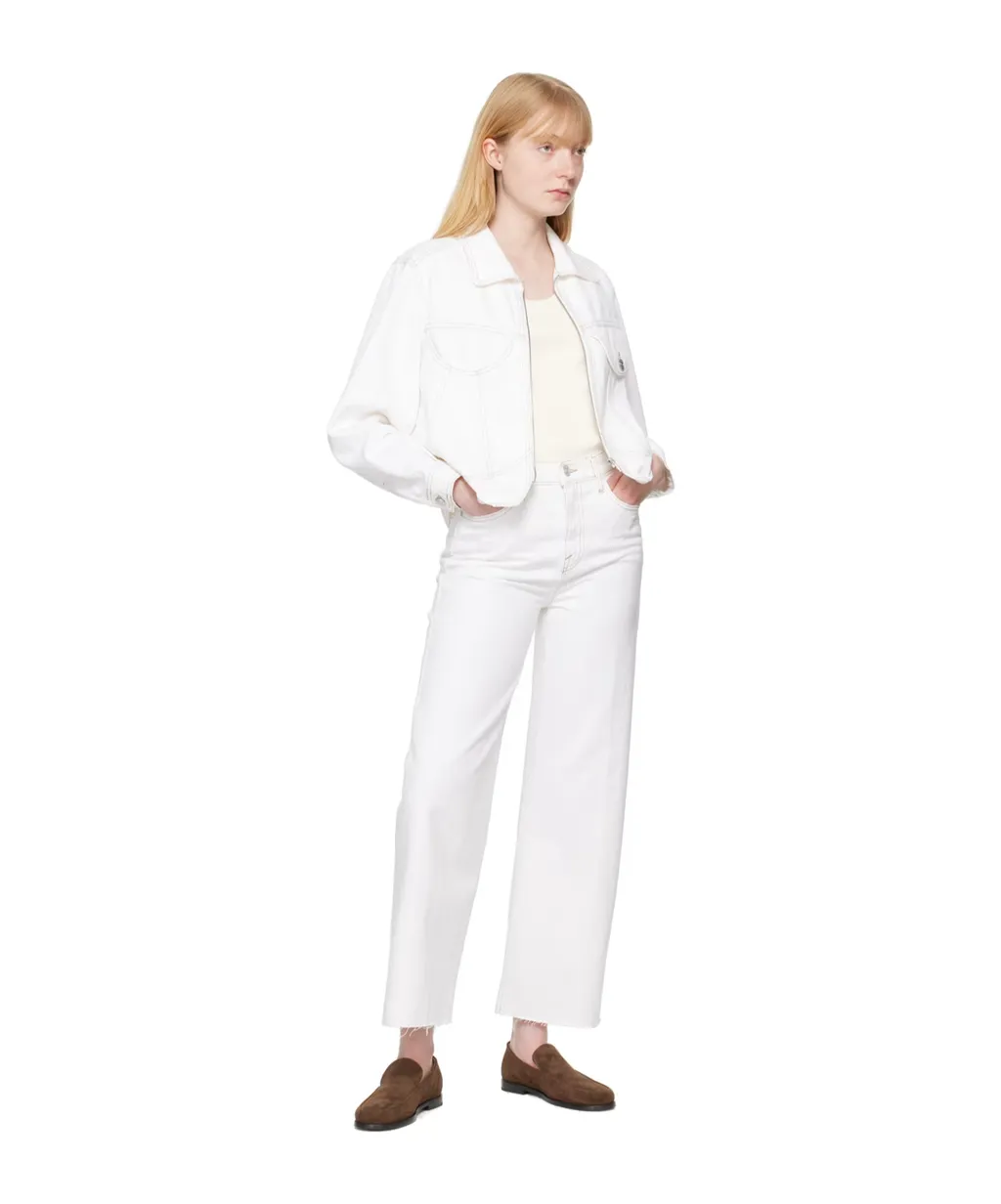 High-Waist Side-Pocket Jeans