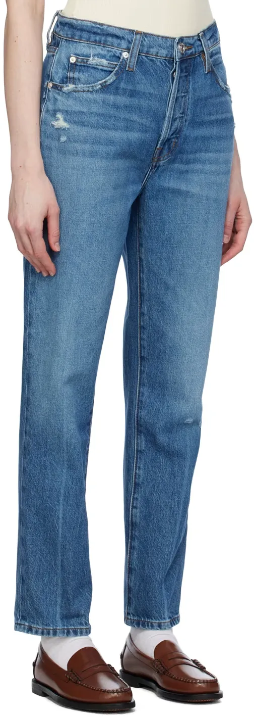 Le Mec Mid-Rise Boyfriend Jeans