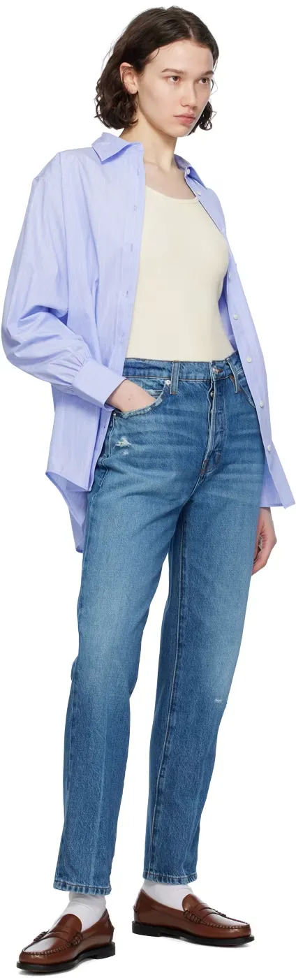 Le Mec Mid-Rise Boyfriend Jeans