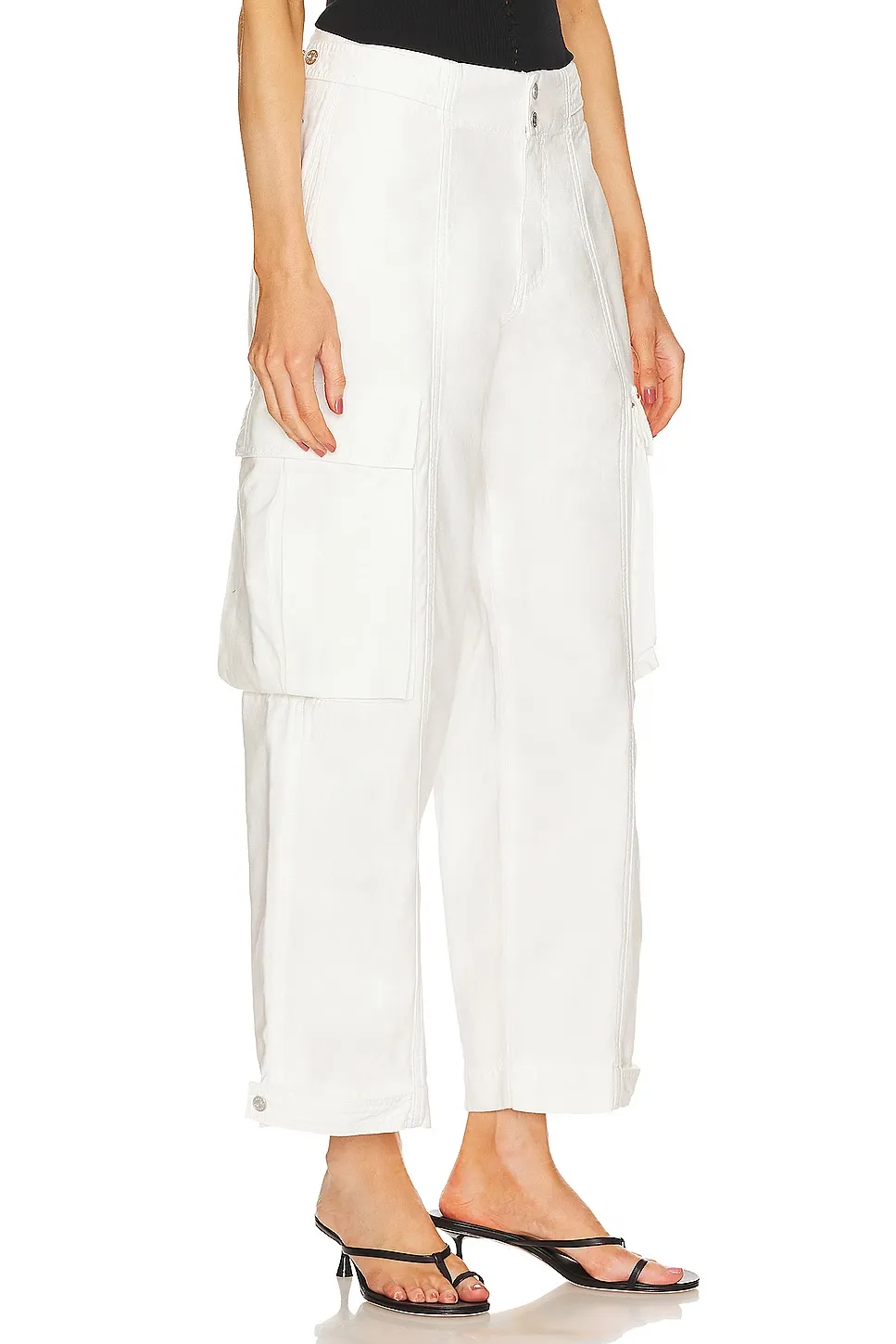 Wide Leg Cargo Pants