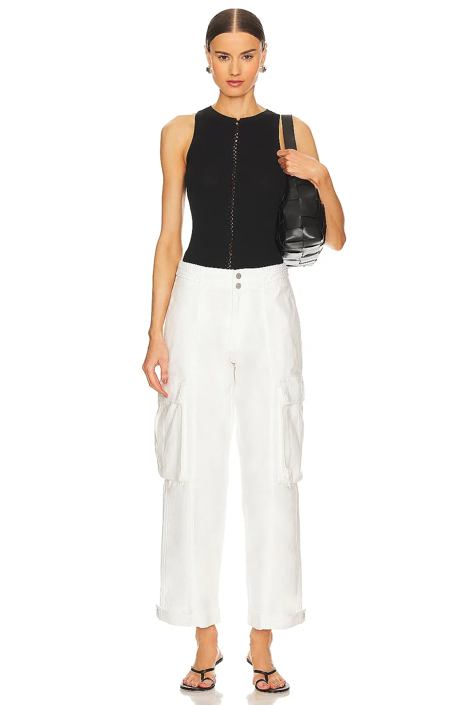 Wide Leg Cargo Pants