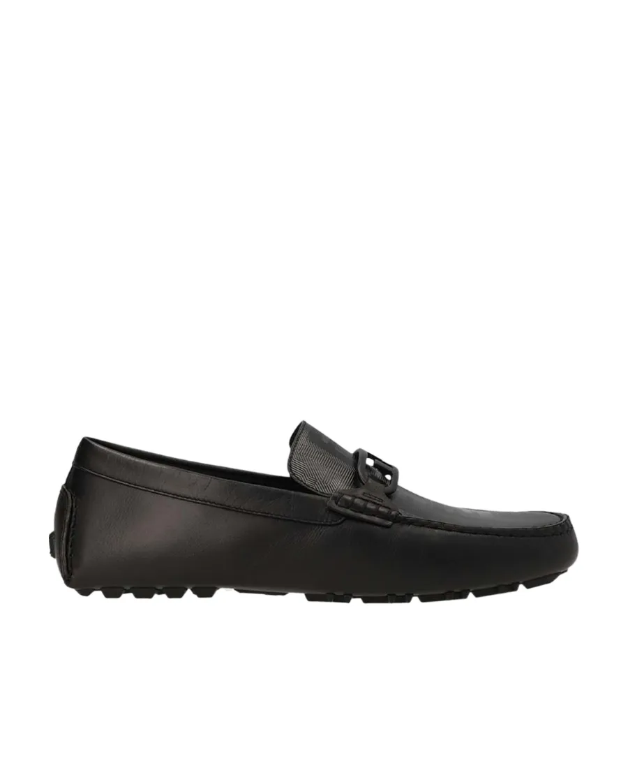 Logo Detailed Slip-On Loafers