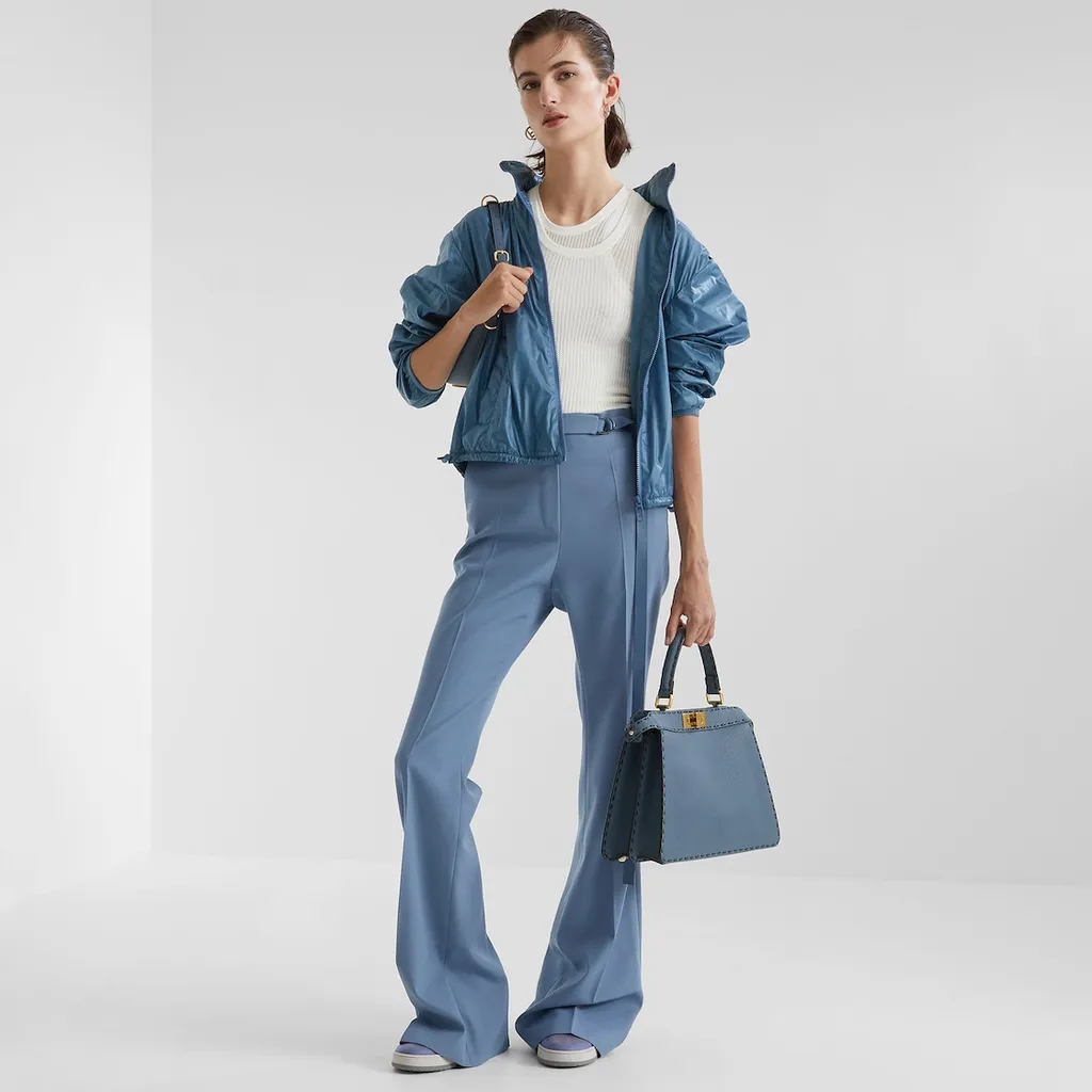 Wool Gabardine Trousers