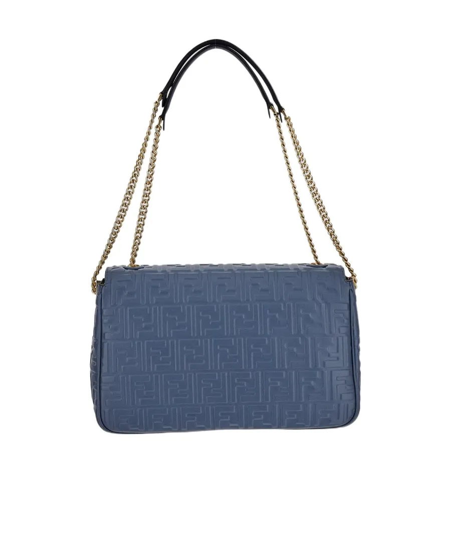 Baguette Chained Crossbody Bag
