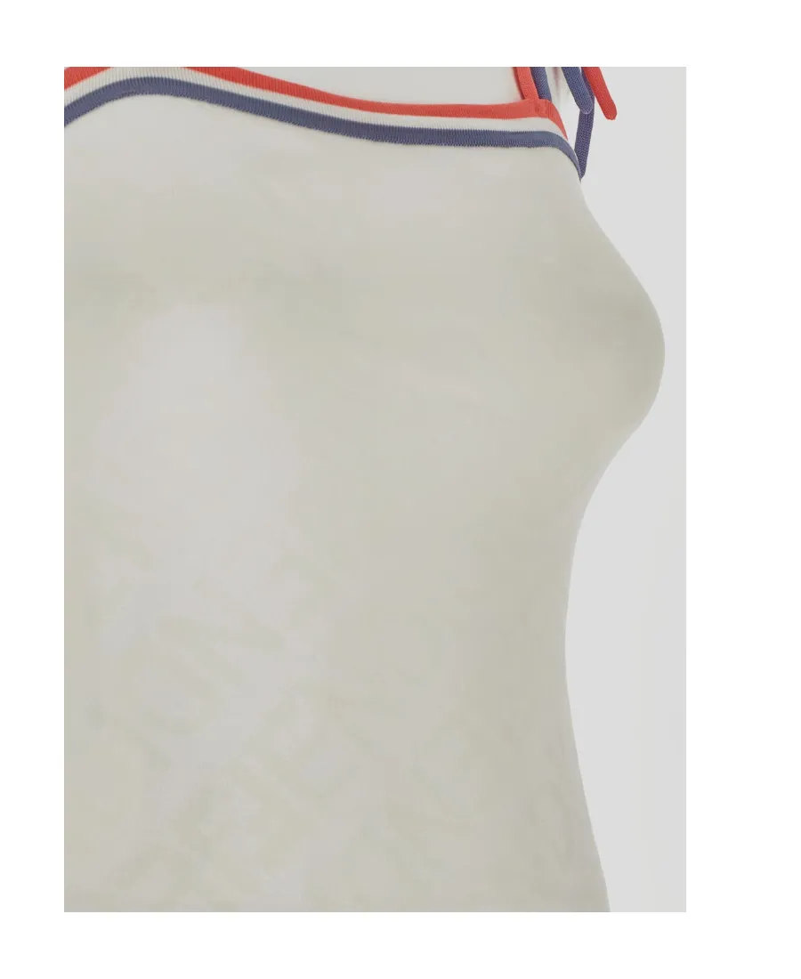 Allover Ff Logo Knitted Dress