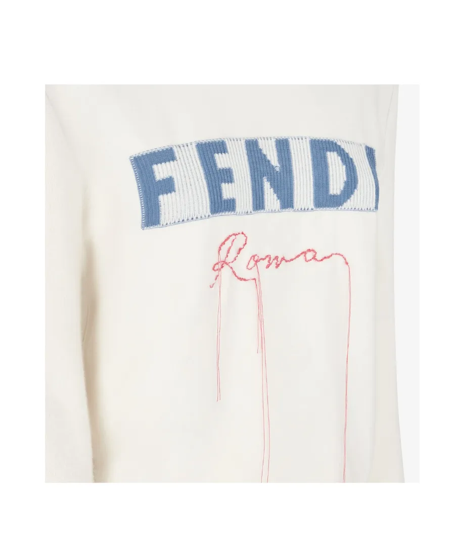 Logo Detailed Crewneck Jumper