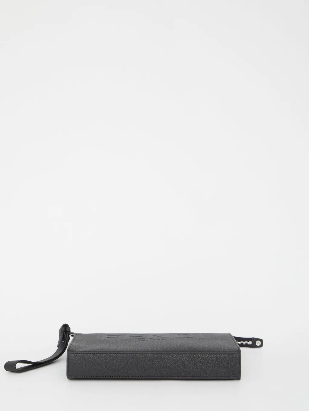 Logo Embossed Zipped Pouch