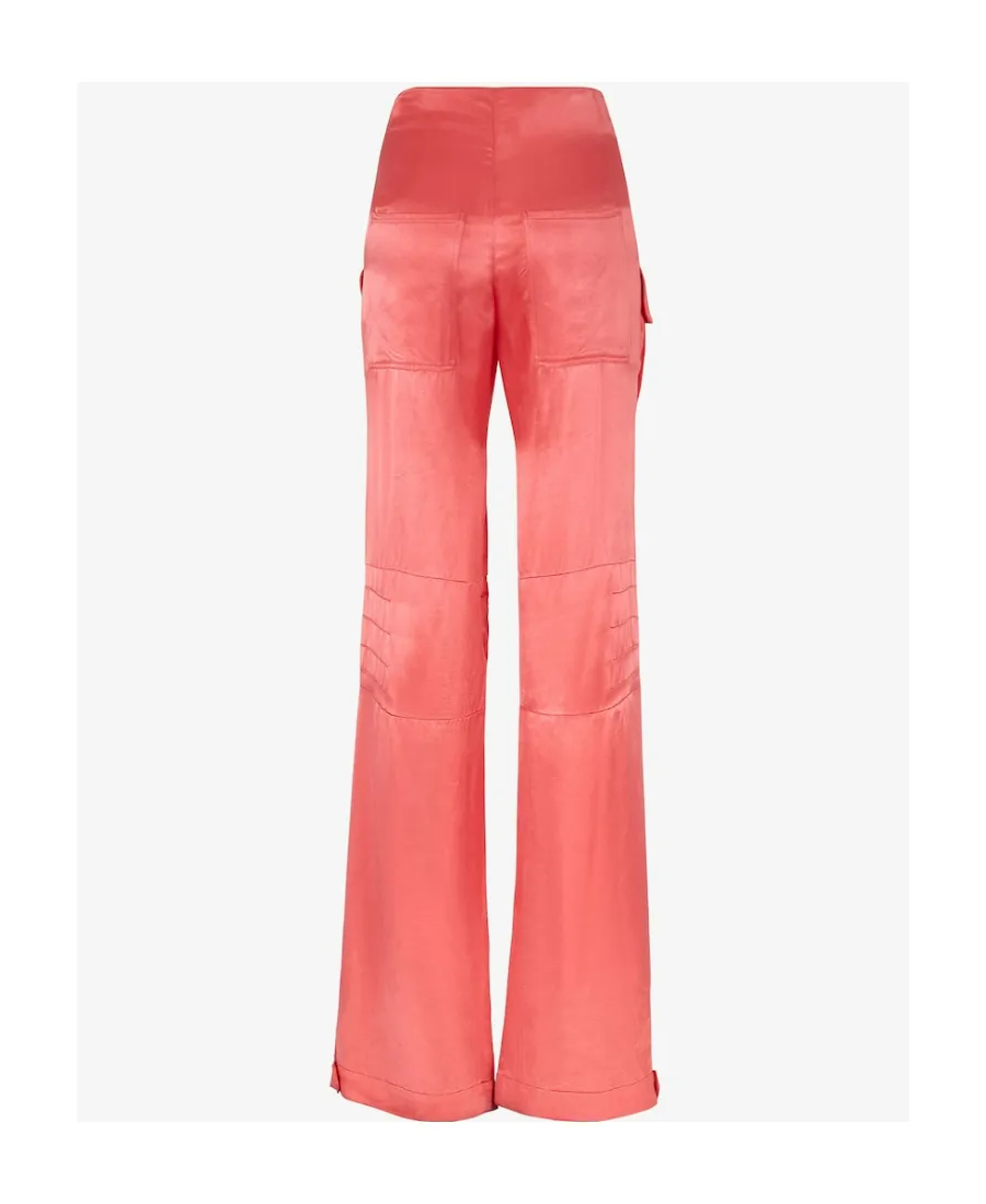 Ff Baguette Buckle Embellished Cargo Pants
