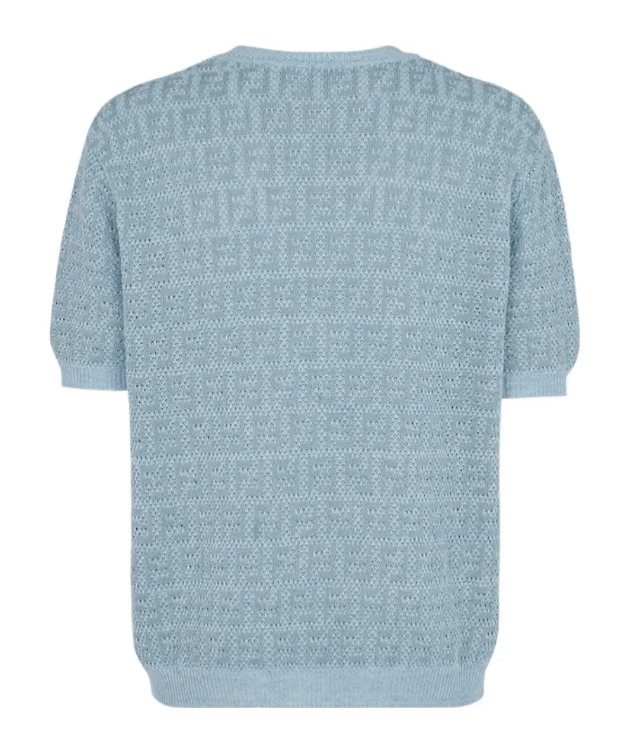All-Over Ff Motif Crewneck Jumper